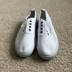 Canvas slip on shoes